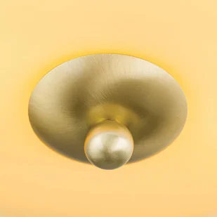 Orion Lampa sufitowa Landhaus mosiądz niebieska 28cm - Lampy sufitowe - miniaturka - grafika 5