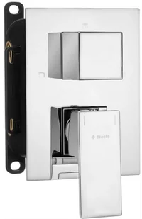 Deante Bateria wannowo-prysznicowa podtynkowa Anemon do BOXA chrom BXY_0BZM - Baterie podtynkowe - miniaturka - grafika 5