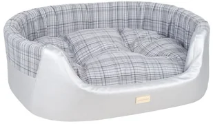 Ami Play Legowisko Elipsa Venus srebrne S - Legowiska dla psów - miniaturka - grafika 2