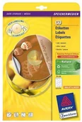 Etykiety do drukarek - Avery ETK645K Etykiety samop. ZF CD śr117mm błyszczące białe (20ark.) C6074-20 - miniaturka - grafika 1
