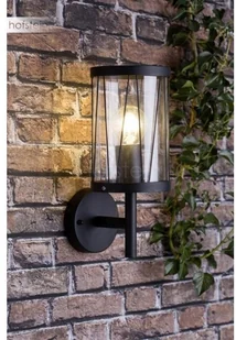 Brilliant Reed Zewnętrzny kinkiet Czarny, 1-punktowy (44680/63) - Lampy ogrodowe - miniaturka - grafika 2