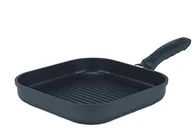 Patelnie - Krüger Karl  patelnia do grillowania ze stopu aluminium Leipzig, patelnia do grillowania, do wyboru różne rozmiary do steków, czarny, 28 cm 2227 - miniaturka - grafika 1