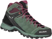 Buty trekkingowe damskie - Salewa Alp Mate WP Mid Shoes Women, zielony UK 6,5 | EU 40 2022 Trapery turystyczne 00-0000061385-5085-6,5 - miniaturka - grafika 1