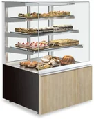 Szafy i witryny chłodnicze - Igloo Witryna cukiernicza CUBE 1.3W 3P 131cm CU101.3 - miniaturka - grafika 1