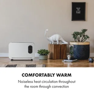 Klarstein Klarstein Baltrum Flow, grzejnik elektryczny, konwektor, 2000 W, wolnostojący, biały HTR7-Baltrum w turbo - Ogrzewanie przenośne - miniaturka - grafika 5