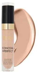 MILANI MILANI - CONCEAL + PERFECT LONGWEAR CONCEALER - Wodoodporny korektor w płynie  - 130 LIGHT BEIGE MILPCKPL-WPL-01 - Korektory do twarzy - miniaturka - grafika 3