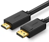 Kable komputerowe i do monitorów - Ugreen Kabel DisplayPort - HDMI UGREEN FullHD 2m (czarny) UGR159BLK - miniaturka - grafika 1