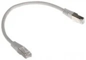Kable komputerowe i do monitorów - ABCVISION Patchcord RJ45/FTP6/0.25-GY kat.6 szary 0.25m RJ45/FTP6/0.25-GY - miniaturka - grafika 1