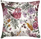 Poduszki dekoracyjne - Poduszka w kwiaty różowa 45 x 45 cm - miniaturka - grafika 1