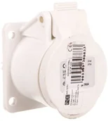 Gniazdka elektryczne - PCE Polska sp. z o.o. Gniazdo tablicowe 32A 3P 42V 12h białe IP44/54 393-12f9v - miniaturka - grafika 1