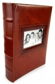 Albumy fotograficzne - Lotmar Album 10x15 na 200 eco skóra Memories BO AL46200PSBO - miniaturka - grafika 1
