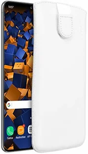 Mumbi Prawdziwe skórzane etui kompatybilne z Samsung Galaxy S20+ etui skórzane Case Wallet, białe leathercase klapp handtasche cover - Etui i futerały do telefonów - miniaturka - grafika 11