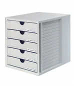 Szafki biurowe - HAN Pojemnik z 5 szufladami HAN HN145011-13 - szary - miniaturka - grafika 1
