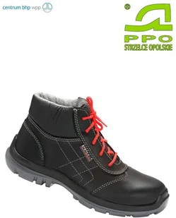 PPO Strzelce Opolskie TRZEWIKI BEZPIECZNE Z PODNOSKIEM KOMPOZYTOWYM I NIEMETALOWĄ WKŁADKĄ ANTYPRZEBICIOWĄ MODEL 556, PN-EN ISO 20345, S3, SRC; (37) - Obuwie robocze - miniaturka - grafika 2