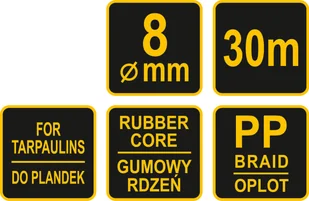 Vorel LINKA ELASTYCZNA DO MOCOWANIA PLANDEK FI 8 MM X M W OPLOCIE Vorel 85178 ZYSKAJ RABAT 30 ZŁ 85178 - Pozostałe wyposażenie warsztatu - miniaturka - grafika 3