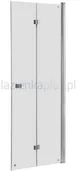 Ścianki i drzwi prysznicowe - Roca Drzwi 90 cm składane Capital AM4509012M AM4509012M - miniaturka - grafika 1