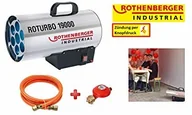 Ogrzewanie przenośne - Rothenberger Industrial RoTurbo 19000 1500000051 nagrzewnica gazowa, moc 18,2 kW 1500000051 - miniaturka - grafika 1