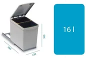 Kosze na śmieci - Alveus Sortownik ALBIO 10 (1x16L) 1090331 - miniaturka - grafika 1