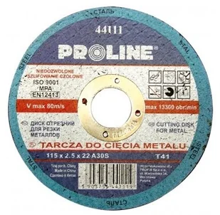 Proline TARCZ DO CIĘCIA METALI ROZMIAR 230x3.0 mm 44123 - Akcesoria do elektronarzędzi - miniaturka - grafika 2