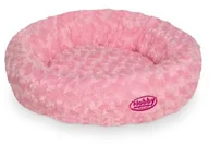 Legowiska dla psów - Nobby Donut poduszka dla małych psów i kotów Arusha  45 cm, różowy - miniaturka - grafika 1