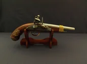 Repliki - broń - Denix SA REPLIKA NAPOLEOŃSKI PISTOLET NA STOJAKU MODEL 1063+801 1063+801 - miniaturka - grafika 1