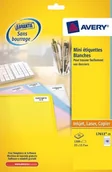 Dodatki do drukarek i skanerów - Avery Zweckform etykiety Laser, 22 X 12,7 MM, L7653-25 - miniaturka - grafika 1