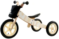 Rowerki biegowe - Sun Baby drewniany 2w1 Twist Samoa white - miniaturka - grafika 1