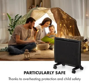 Klarstein Klarstein Hot Spot Slimcurve Double Wave grzejnik typu 2 w 1 ACO7-HtSpSlmCrvDW10B - Ogrzewanie przenośne Klarstein Klarstein Hot Spot Slimcurve Double Wave grzejnik typu 2 w 1 ACO7-HtSpSlmCrvDW10B - Ogrzewanie przenośne - miniaturka - grafika 7