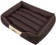 Legowiska dla psów - Hobbydog r2cesbra3 kosz na łóżko dla psa/na sofę/Cesar Standard ze sztucznej skóry, kodura, brązowy, rozmiar R2, 84 x 65 x 23 cm 5902052048281 - miniaturka - grafika 1