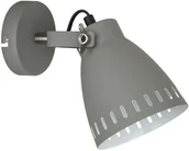 Lampy ścienne - Italux Franklin kinkiet 1-punktowy szary MB-HN5050-1-GR+S.NICK MB-HN5050-1-GR+S.NICK - miniaturka - grafika 1