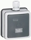 Przedłużacze i rozgałęźniki - Legrand PLEXO IP66 Łącznik schodowy dwubiegunowy 10 AX natynkowy 090464 090464 - miniaturka - grafika 1