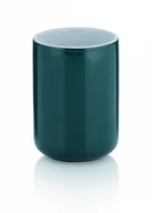 Akcesoria łazienkowe - Kela CERAMICZNY KUBEK ŁAZIENKOWY 7,5 CM CIEMNOZIELONY ISABELLA FREEFORM KE-20513 - miniaturka - grafika 1