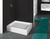 Brodziki prysznicowe - Sanplast Free Line 615-040-1270-01-000 100x70x5  biały - miniaturka - grafika 1