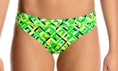 Stroje kąpielowe - Funkita majtki damskie SPORTS BRIEF Radioactive - miniaturka - grafika 1