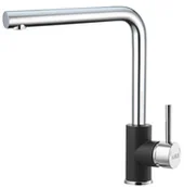 Baterie kuchenne - Alveus SELMA Bateria kuchenna, czarna/chrom 2090691 - miniaturka - grafika 1