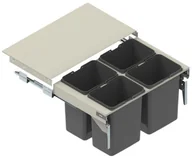 Kosze na śmieci - FENIKS do zabudowy Segrego 80 H=42,5 cm 4 x 20 l Rejs - miniaturka - grafika 1