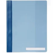 Teczki i skoroszyty - Durable Skoroszyt A4 z przeźroczystą okładką szerokość ponadstandardowa wykonany z PCW niebieski 251006 DU924-01 - miniaturka - grafika 1