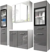 Szafki łazienkowe - Meble łazienkowe Udine II - szafki Łazienka Lustro - miniaturka - grafika 1