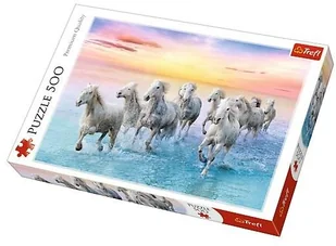 Trefl Puzzle 500 Białe konie w galopieTREFL - Puzzle - miniaturka - grafika 2
