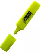 Markery permanentne - d.rect Zakreślacz 1127 Żółty - miniaturka - grafika 1