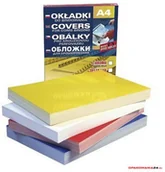 Okładki do laminatorów i bindownic - Karton do bindow DATURA A4 (100) Chromo niebieski błyszczący - miniaturka - grafika 1