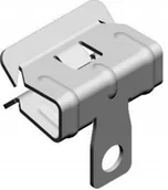 Inne akcesoria elektryczne - Baks Zacisk uchwyt sprężysty grubość 2-3mm ZSU1 - miniaturka - grafika 1