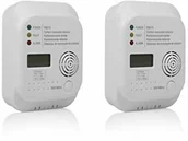 Czujniki czadu, dymu, gazu - Smartwares RM detektor tlenku węgla z wyświetlaczem i wskaźnikiem temperatury - miniaturka - grafika 1