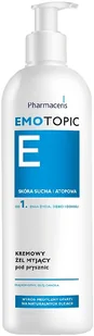 Pharmaceris Ranieri EMOTOPIC Kremowy żel pod prysznic 400ml - Kosmetyki do kąpieli - miniaturka - grafika 3