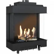 Kominki gazowe - KRATKI Wkład gazowy LEO 76/62 lewy/prawy na gaz ziemny LEO/LP/76/62/G20 - miniaturka - grafika 1