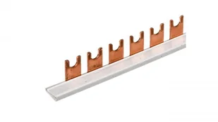 Hager POLO Szyna łączeniowa 1P 80A 16mm2 widełkowa (57mod.) KD180U KD180U - Inne akcesoria elektryczne - miniaturka - grafika 2