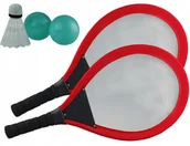 Badminton - Duży Badminton rakiety piłka Paletki lotka Zestaw - miniaturka - grafika 1