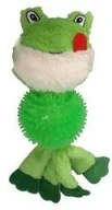 Zabawki dla psów - Yarro Żaba z piłką z wypustkami 28cm - miniaturka - grafika 1