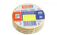Taśmy izolacyjne i naprawcze - Tesa Taśma elektroizolacyjna 5000V PVC zielono-żółta, długość 20 m, szerokość 19 mm (53948-00099-25) - miniaturka - grafika 1