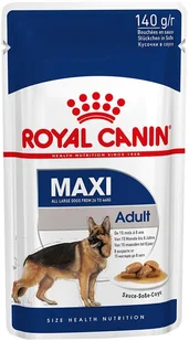 Royal Canin Royal Canin Maxi Adult - 10 x 140 g - Mokra karma dla psów - miniaturka - grafika 3